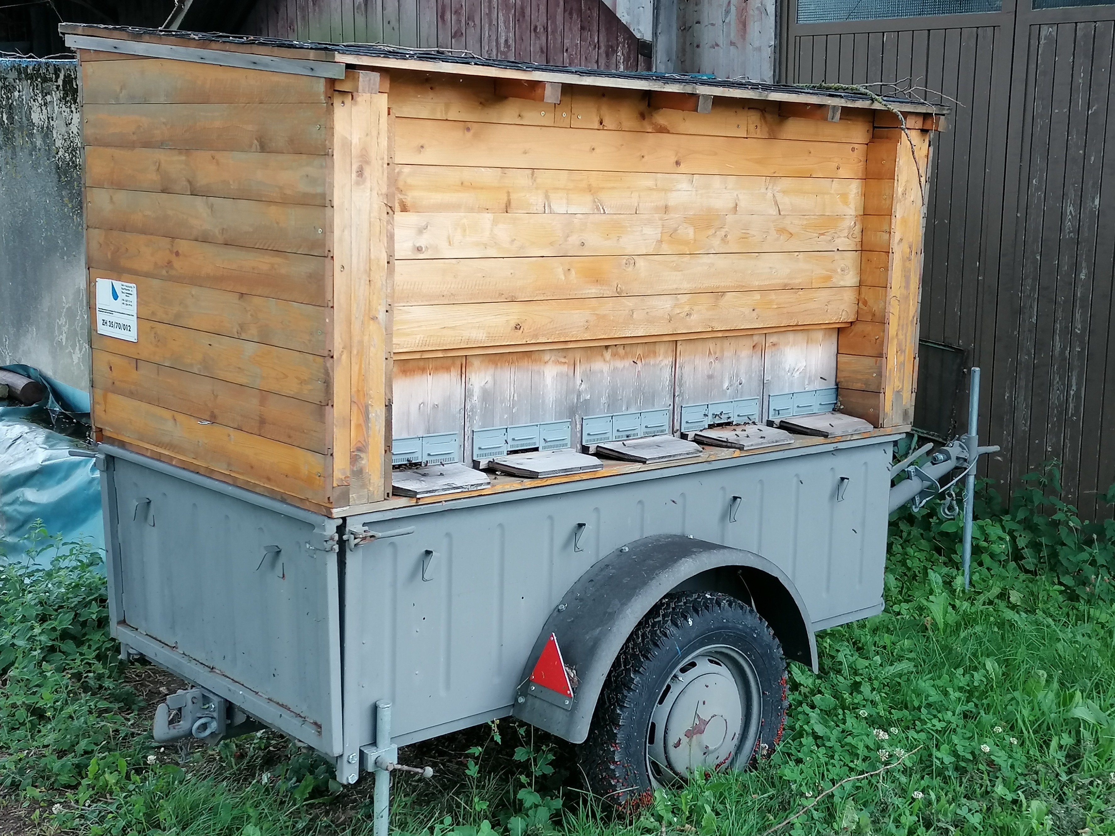 Mobiler Bienenstand